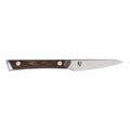 Shun Kanso Paring Knife - 3.5″ displayed horizontally on a white background