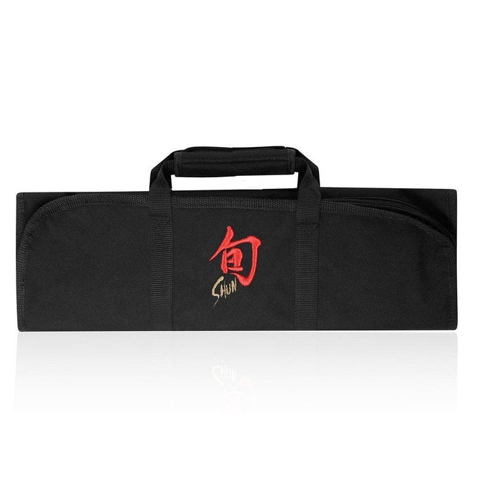 Shun Knife Roll: 8-Slot case displayed horizontally on a white background