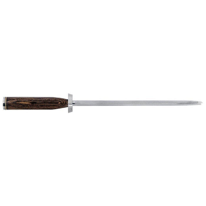 Shun Premier Honing Steel - 9″ displayed horizontally on a white background