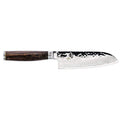 5.5 inch Shun Premier Santoku Knife displayed horizontally on a white background