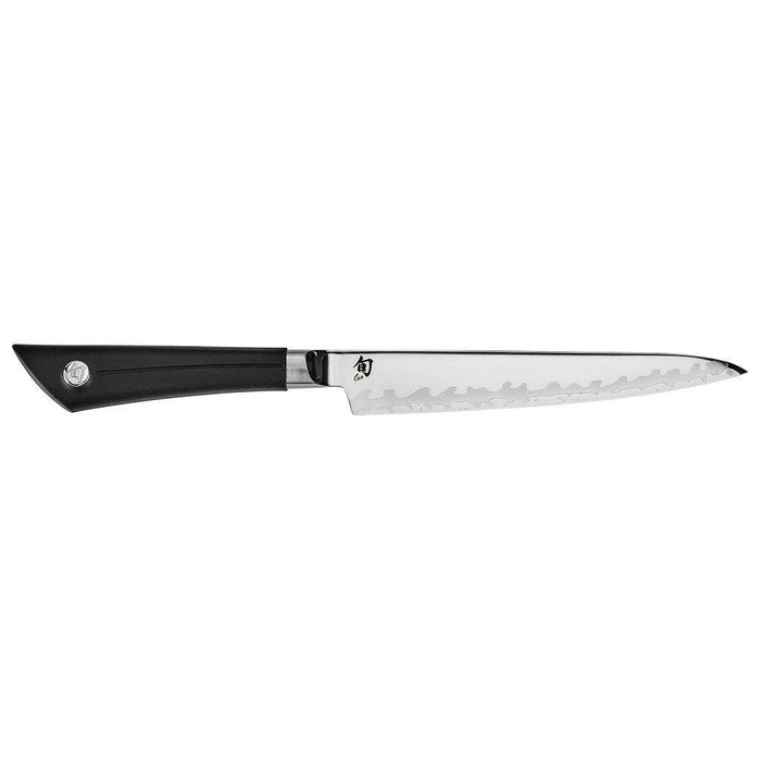 Shun Sora Utility Knife - 6″ displayed horizontally on a white background