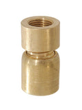 Small Brass Hang-Straight Swivel, 1/8 F Both Sides (20504U)