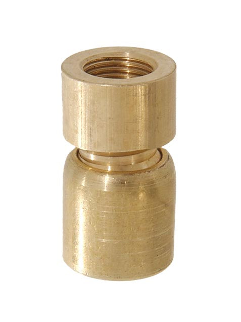 Small Brass Hang-Straight Swivel, 1/8 F Both Sides (20504U)