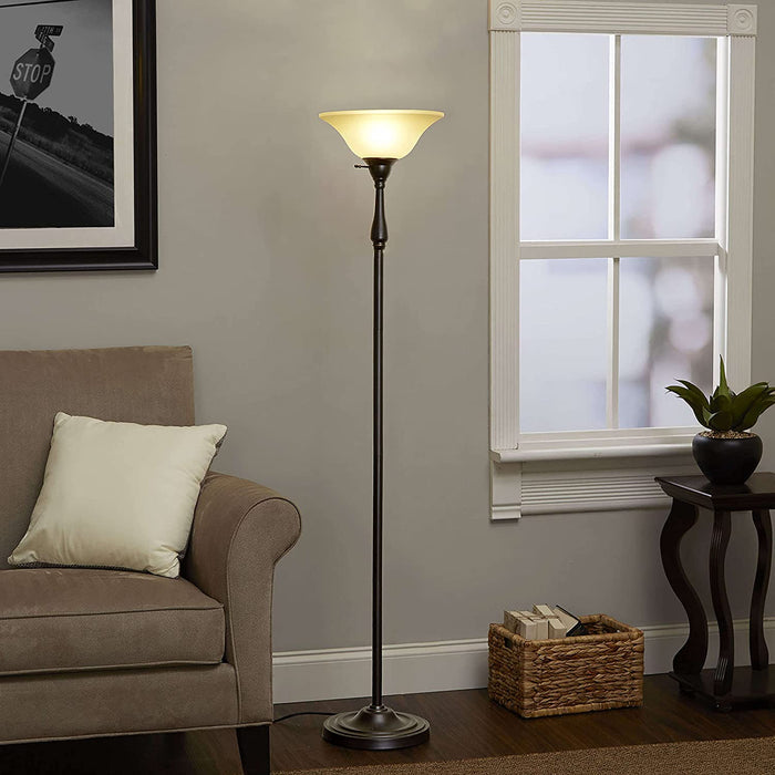 Small Torchiere Floor Lamp Shade (09076)
