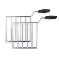 Pack of 2 Smeg sandwich rack displayed on a white background