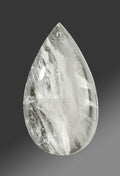 Smooth Half Pear Rock Crystal