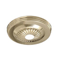 Solid Brass Canopy with Rosette Design, 5 1/4" dia. (10806)