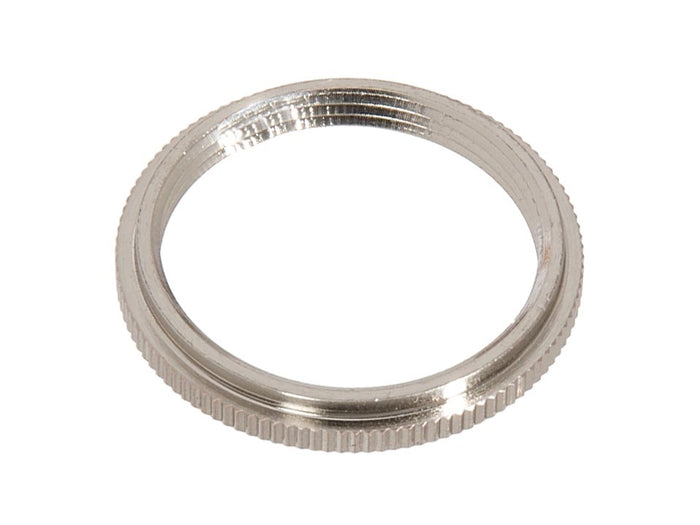 Solid Brass UNO Ring Sunlite Medium Sockets, 1-5/8" O.D., Satin Nickel