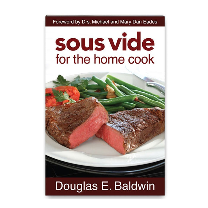 SousVide Supreme Sous Vide SousVide Supreme Sous Vide for the Home Cookbook displayed on a white background