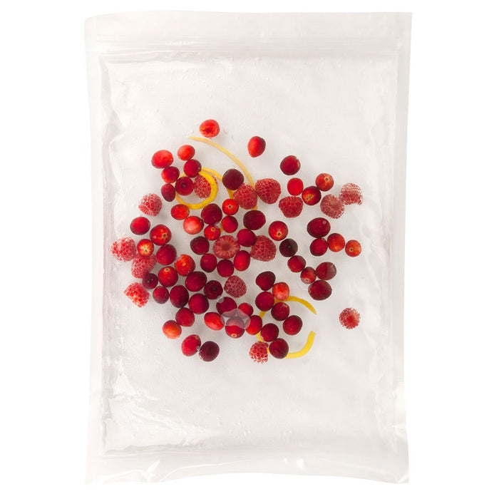 SousVide Supreme Sous Vide SousVide Supreme Vacuum Seal Cooking Pouches sealed with fruit inside