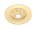 Stamped Brass Bobesche, 2 5/16" dia.