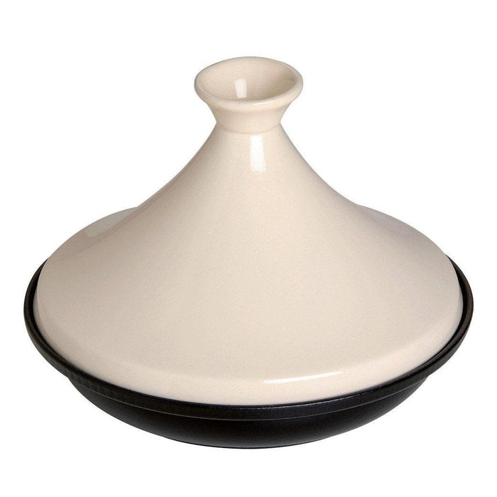 Staub Cast Iron 1.5-qt Tajine - Cream displayed on a white background