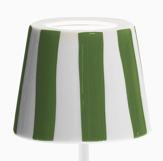 Striped Ceramic Shade