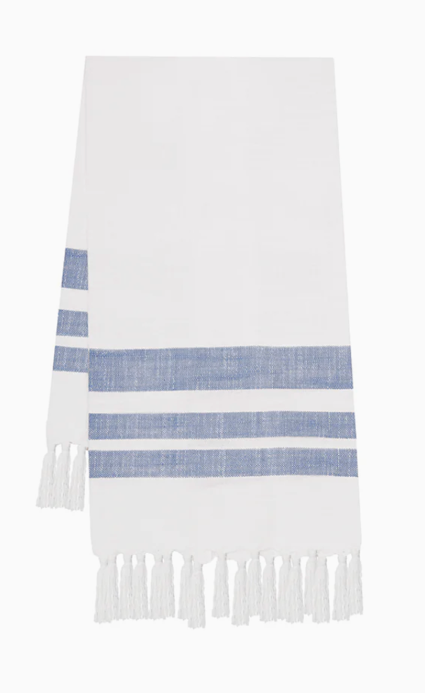 Striped kitchen towel