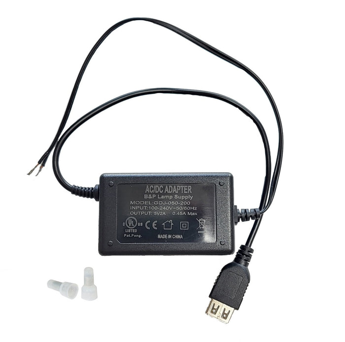 Table Lamp USB Charger for Cell Phones, Tablets, Etc.