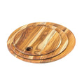 Teakhaus Lunar Boards, Set of 3 displayed as a stack on a white background