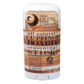 All natural cutting board seasoning stick from Old Factory Soap Company on a white background