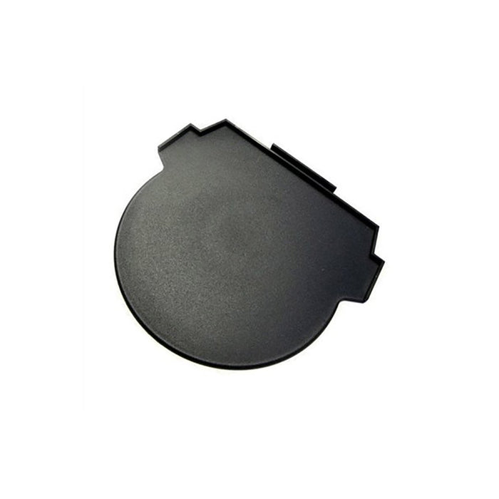 Top view of black Technivorm Foot Plate for All Thermal Carafe Models displayed on a white background