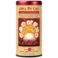 Tea canister labeled 'Apple Pie Chai' from 'The Republic of Tea' on a white background
