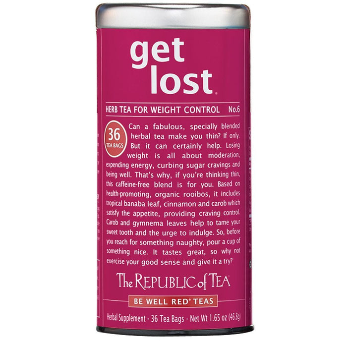 The Republic of Tea Gourmet Teas The Republic of Tea get lost - No. 6 Herb Tea for Weight Control 36 Ct. JL-Hufford