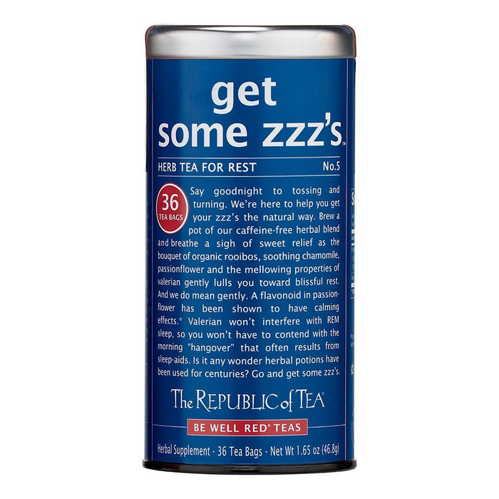 The Republic of Tea Gourmet Teas The Republic of Tea get some zzz's - No. 5 Herb Tea for Rest JL-Hufford
