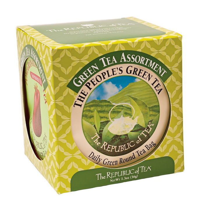 The Republic of Tea Gourmet Teas The Republic of Tea Green Tea Assortment JL-Hufford