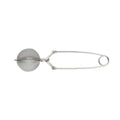 Side view of little dipper tea infuser displayed on a white background