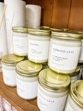 Tomato Leaf Jar Scented Candle