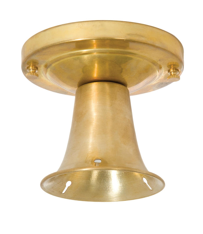 3-6 Inch Long Unfinished Brass Electrified Adjustable Bead Chain Fixture with Hardware Set