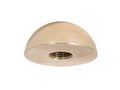 Unfinished Brass Half Balls, 1 Inch or 1-1/4 Inch, 1/8F