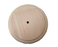 Unfinished Raw Wooden Lamp Bases, Choice of Size 4 to 9" Top Dia. (10220U)