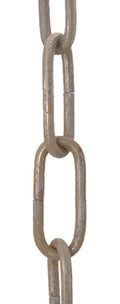 Unfinished Steel, 6 Gauge Heavy Duty Straight-Sided Chain