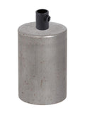 Unfinished Steel E-26 Lamp Socket Cup with COMPLETE Socket and Mounting Hardware