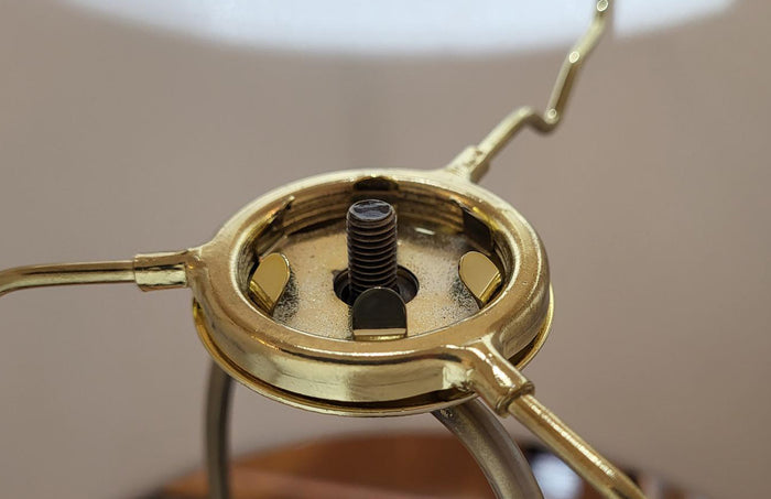 UNO to Washer Adapter For Lamp Shades with Brass Plated Finish (22119)
