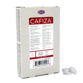 Urnex Cleaning Supplies 32-Pack Urnex Cafiza Espresso Machine Cleaning Tablets next to 3 stacked tablets displayed on a white background