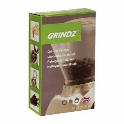 Urnex Cleaning Supplies Urnex Grindz Grinder Cleaner - 3 Pack Packaging displayed on a white background