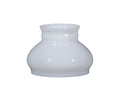 USA-Made Miniature Kerosene Opal Glass Student Shade, 4 inch fitter