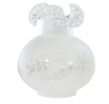 Victorian Style Etched Filigree Gas Table Lamp Shade, 9 1/4 inch tall, 4 inch fitter (00148)