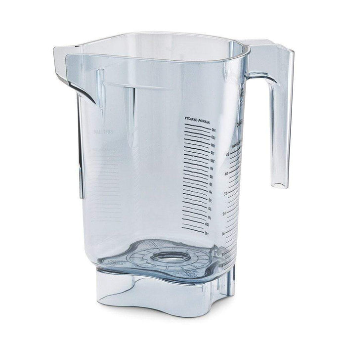 Clear Vitamix 48-ounce Advance Container Replacement displayed on a white background