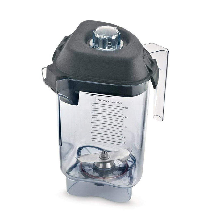 Clear Vitamix Advance 32-ounce Container displayed on a white background