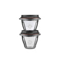 Set of 2 Vitamix Household Blender Blending Bowls displayed on a white background