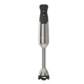 Front view of Vitamix immersion blender with control buttons displayed vertically on a white background