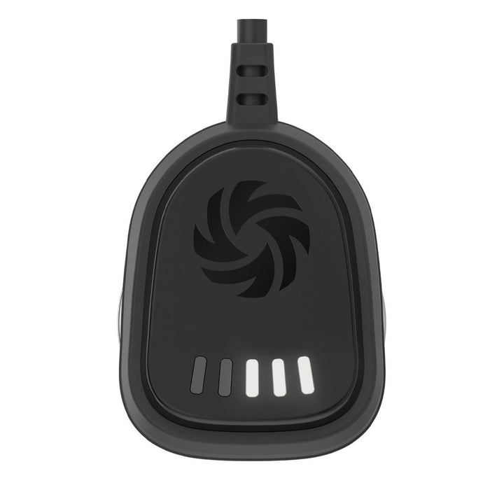 Top view of Vitamix immersion blender displayed on a white background