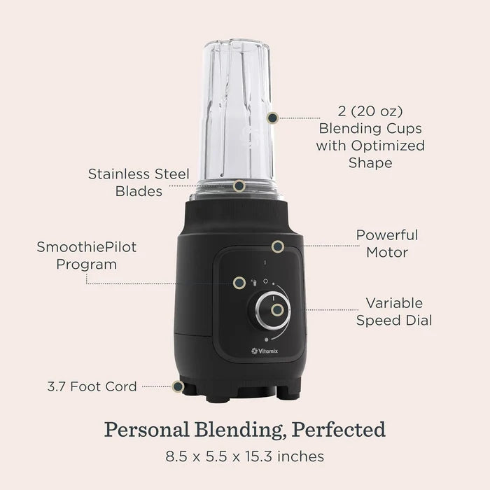 Vitamix Nano Personal Blender with SmoothiePilot Technology