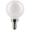 White 60-Watt Equivalent LED Light Bulb Candelabra E-12 Base G16.5 Dimmable (47064LED)