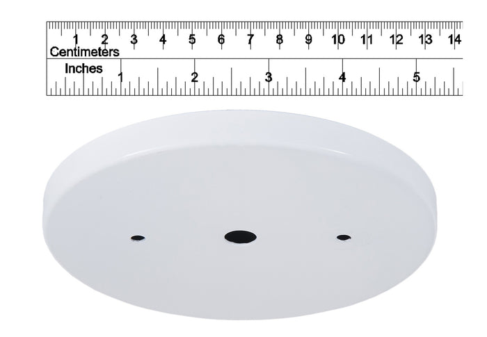 White Modern Shallow Canopy Kit