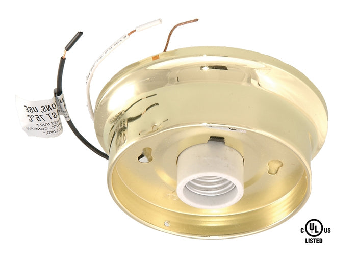Wired Fixture Holder, 4" fitter size