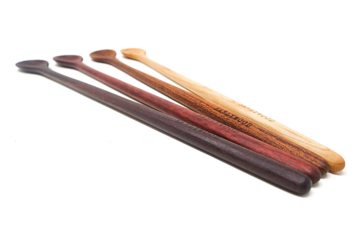 Wood Tasting Spoon Set