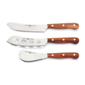 Wusthof 3-Piece Plum Charcuterie Set displayed horizontally on a white background