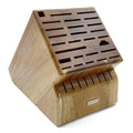 Wusthof 35-slot acacia Grande Knife Block displayed on a white background